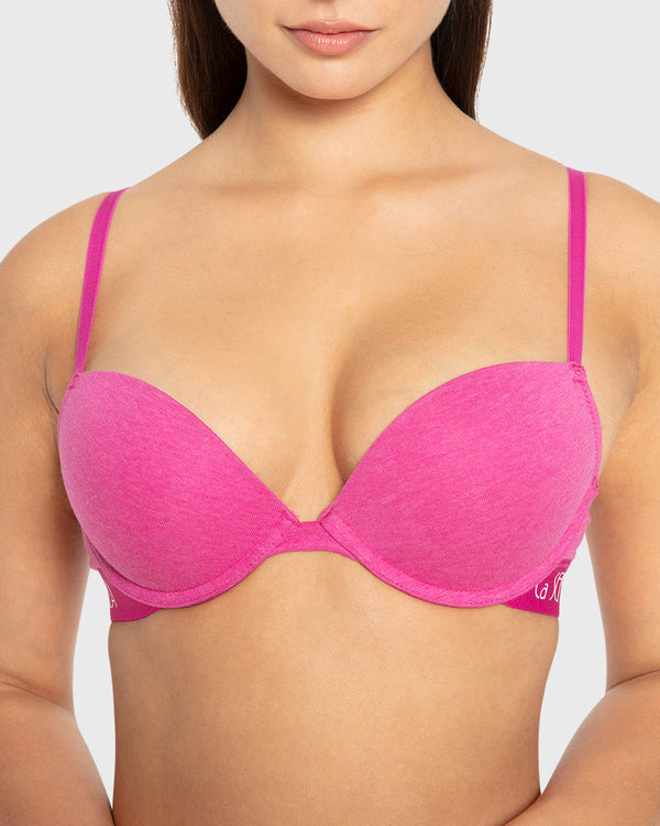 Rx Pu Pl Art Deco Logo Htr Fuchsia Red Htr / 34B