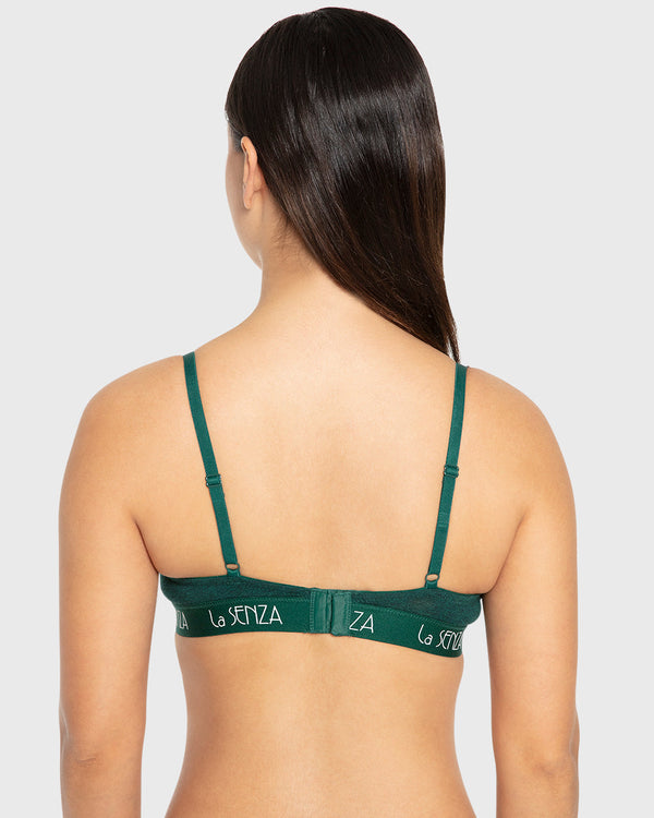 Rx Pu Pl Art Deco Logo Htr Emerald Green Htr / 34B