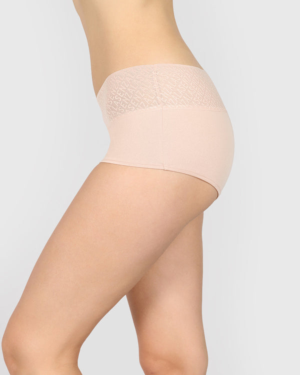 La Senza Trendy Boyshort Panty Beige / M