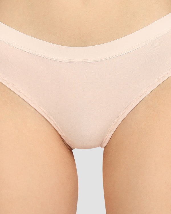 La Senza Ultrasoft Thong Panty Beige / M