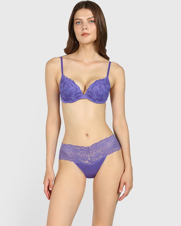 La Senza Sexy Thong Panty Purple / M