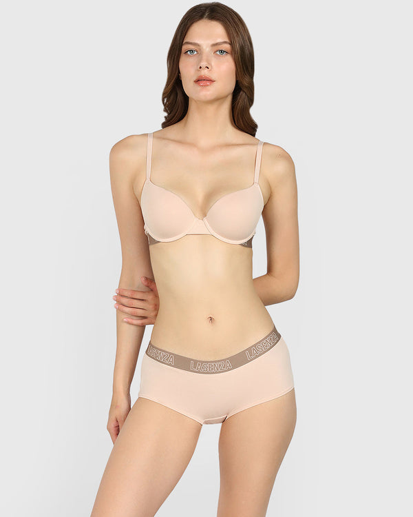 La Senza Trendy Boyshort Panty Beige / M