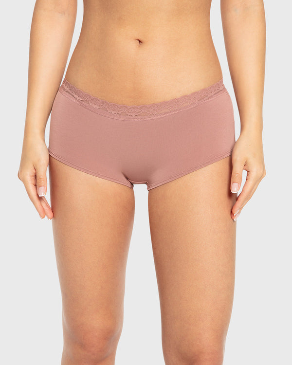 Us Boyshort Modal With Beloved Trim Deer / M
