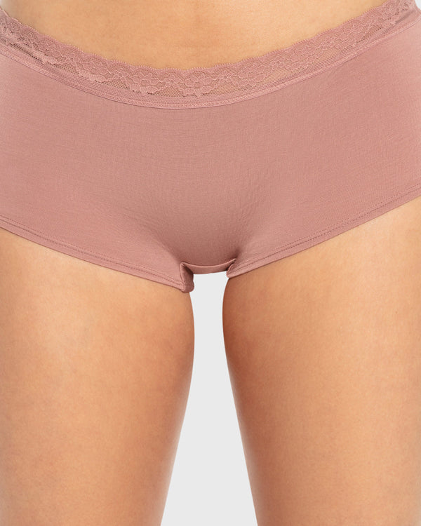 Us Boyshort Modal With Beloved Trim Deer / M