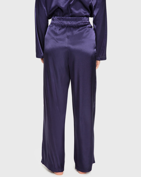 La Senza Sexy Sleep Satin Two Piece Long Pant Pajama Set