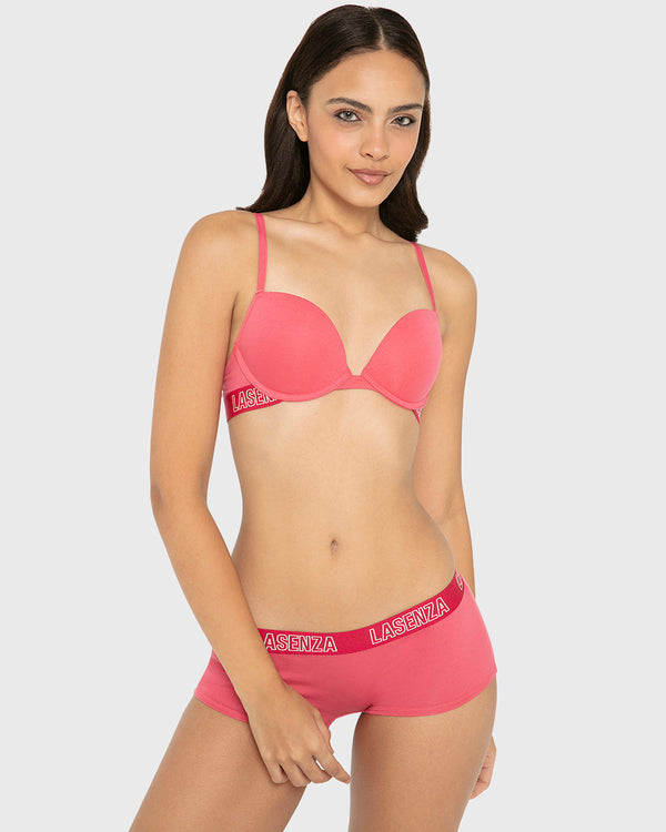 Rx Pu Pl Knockout Cdp Logo Ctn Party Punch With Passion Red / 34B