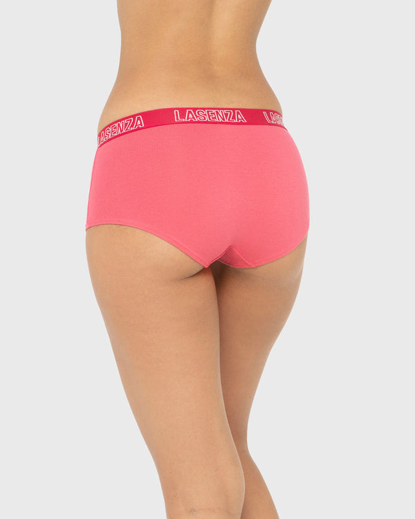 Rx Boyshort Knockout Logo Party Punch With Passion Red / M