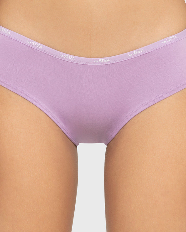 Essentials Hipster Cotton - Skinny Logo Regal Orchid / M