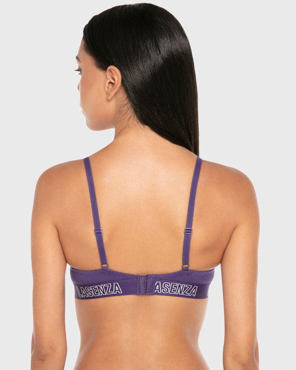 RX PU PL KNOCKOUT CDP LOGO CTN Mulberry Purple / 34B