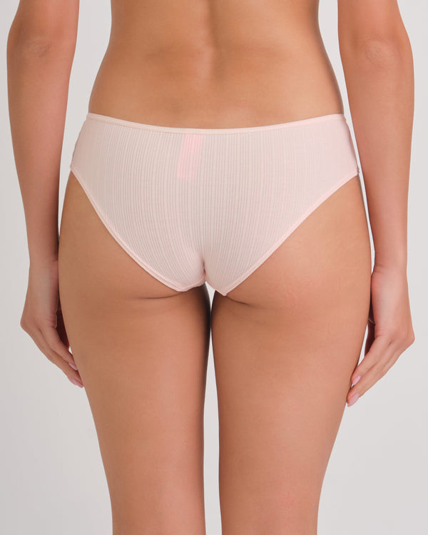 Essentials Hipster Semi Sheer Rib 2X7D / MED