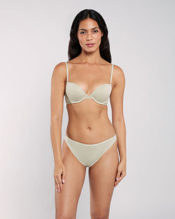 La Senza Trendy Cotton Plunge Bra TPT7 / 34B