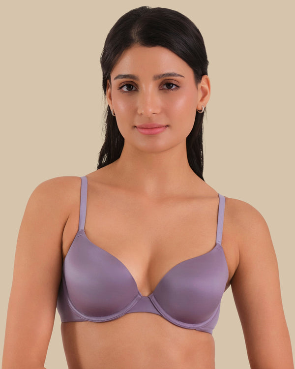 LA SENZA COMFORTABLE BODY KISS TSHIRT BRA Purple / 34B