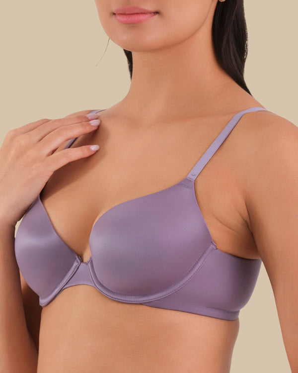 LA SENZA COMFORTABLE BODY KISS TSHIRT BRA Purple / 34B