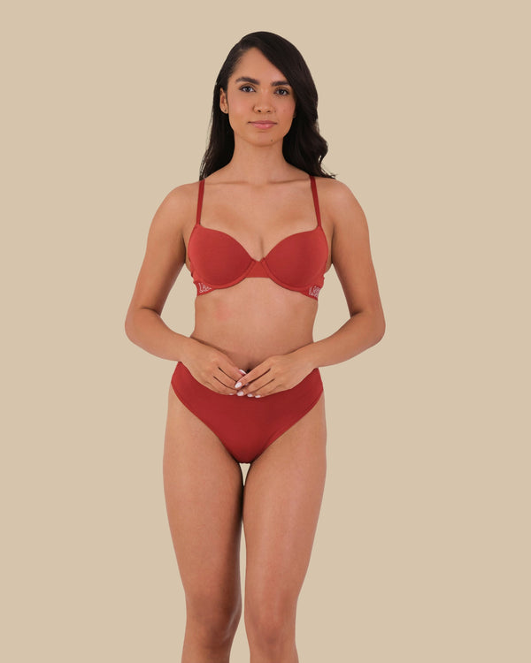 LA SENZA ESSENTIAL DEMI KNOCKOUT REMIX TRENDY BRA 5BOJ / 34B