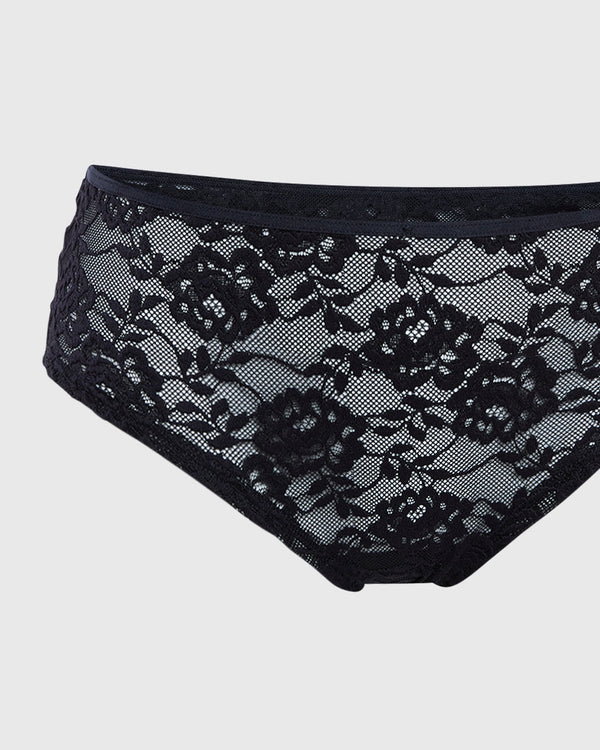 La Senza Lace Trendy Hipster Panties Black / M