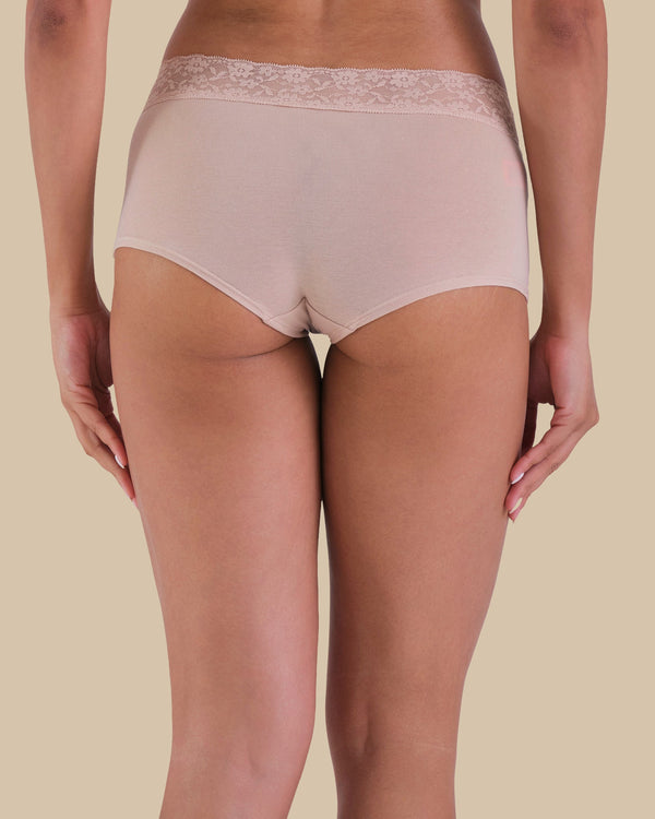 ESSENTIALS BOYSHORT ESSENTIALS 6CM TRIM 02MI / S
