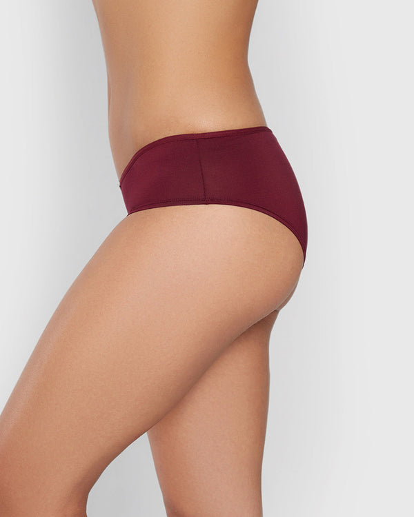 La Senza Ultrasoft Hipster Panties Maroon / M