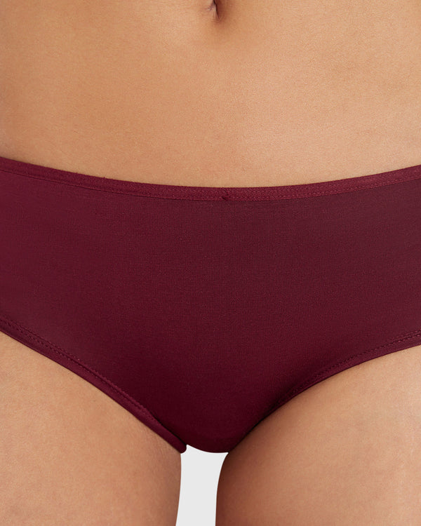 La Senza Ultrasoft Hipster Panties Maroon / M