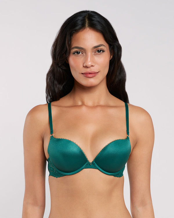 La Senza Micro Sexy Gel Padding Plunge Bra GT5F / 34B