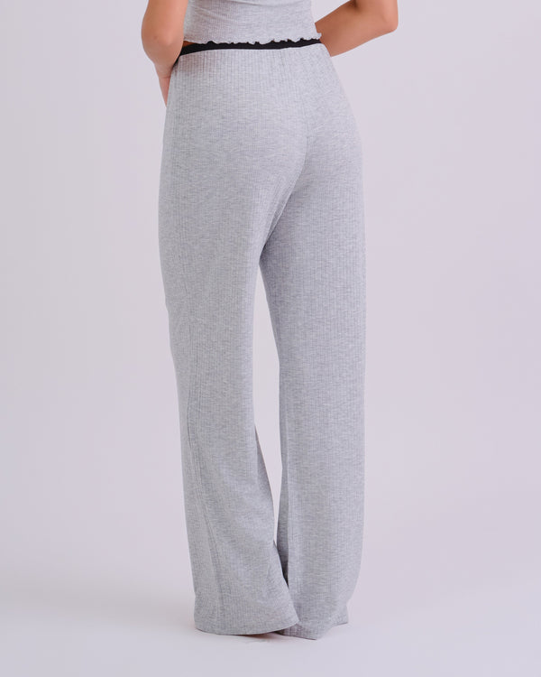 Gift Cozy Rib V Waist Pant FTKZ / MED