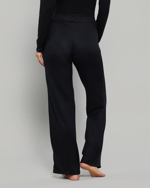 LA SENZA JERSEY DRAWSTRING BLACK CASUAL LOUNGE PANTS 03YZ / S