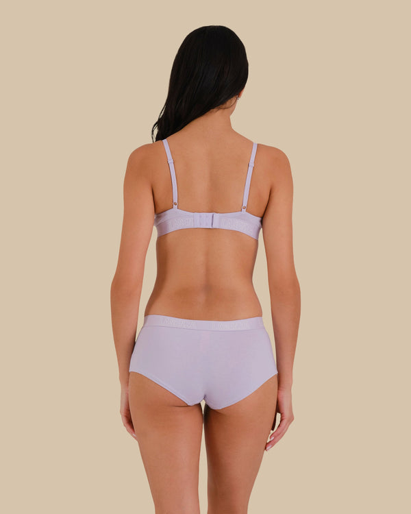 ESSENTIALS LOGO COTTON DEMI BRA White / 34A