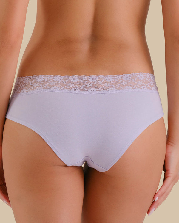 ESSENTIALS HIPSTER ESSENTIALS 6CM TRIM LAVENDER CAKE / M