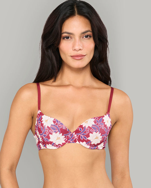 PLAYFUL PRINTED DEMI – LA SENZA ESSENTIALS DROP MULTICOLOR / 34B