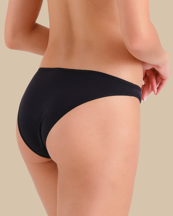 RX BIKINI AO COTTON GRAPHIC BODY SMOULDER BLACK / M