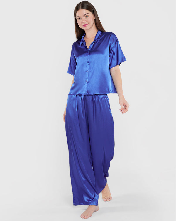 La Senza Sleep Unlined Satin Drawstring Pant
