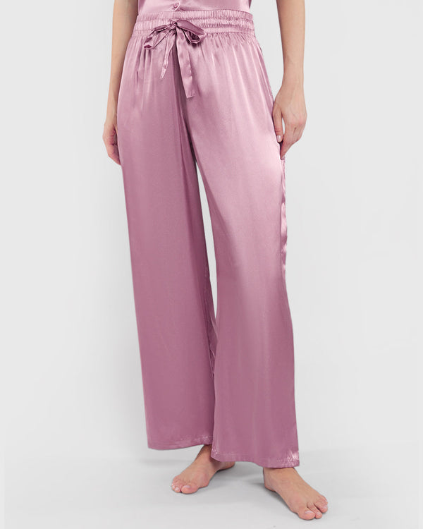 La Senza Sleep Unlined Satin Drawstring Pant