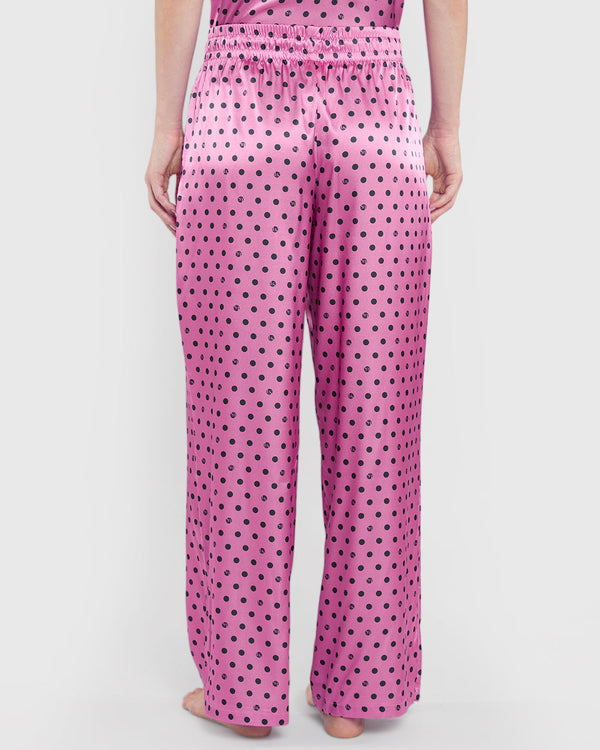 La Senza Sleep Unlined Printed Satin Drawstring Pant