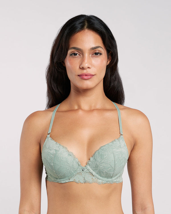 La Senza Hello Sugar Plunge Bra 4QLZ-LAZ / 34B