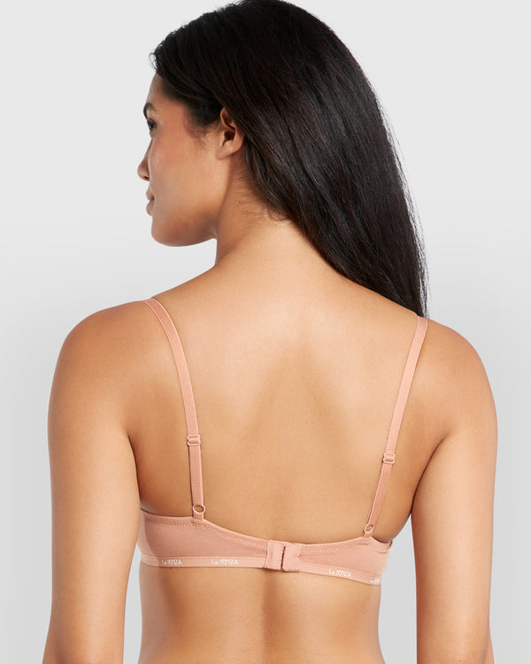 La Senza Remix Plunge Bra Nude / 34B