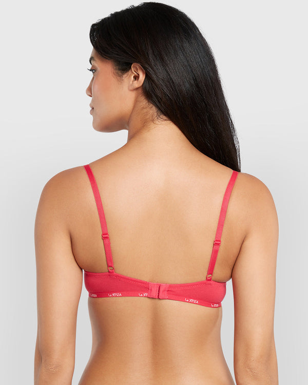 La Senza Remix Plunge Bra Pink / 34B