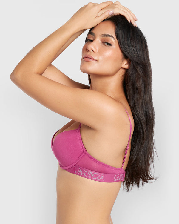 La Senza Remix Plunge Bra Purple / 34B