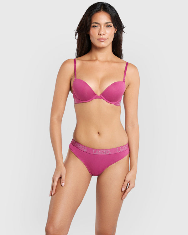 La Senza Remix Thong Panty Purple / M