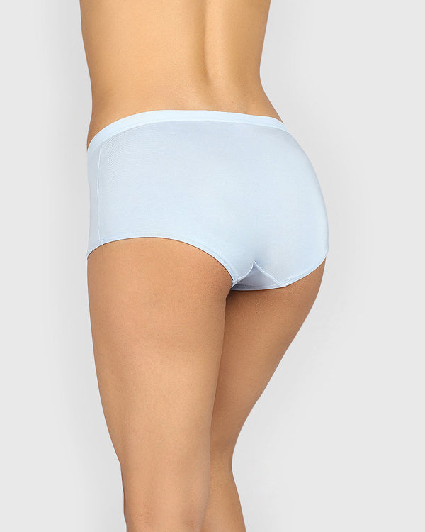 La Senza Ultrasoft Boyshort Panties SUBDUED BLUE / M