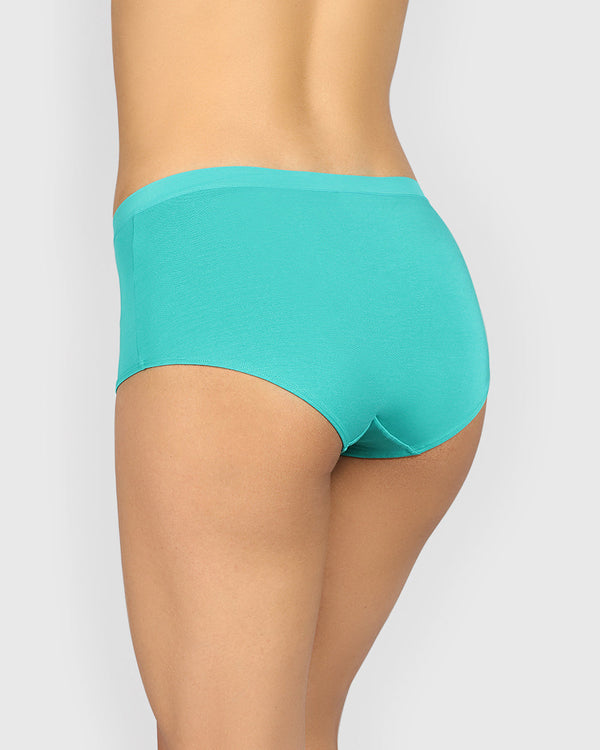 La Senza Ultrasoft Boyshort Panties AQUATIC AWE / M