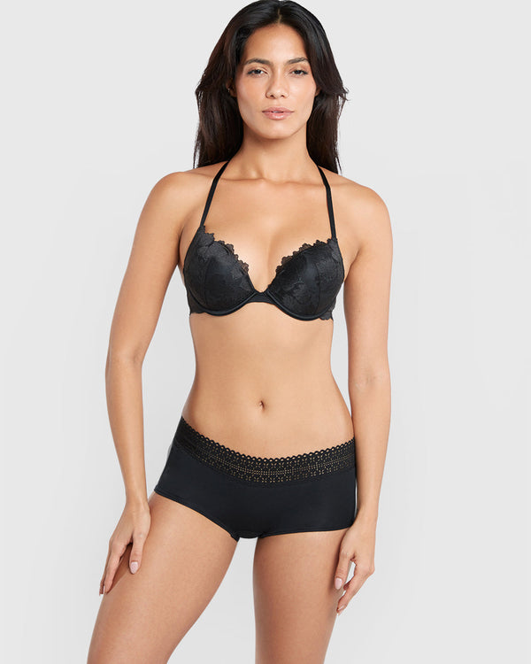 La Senza Remix Boyshort Panty Black / M