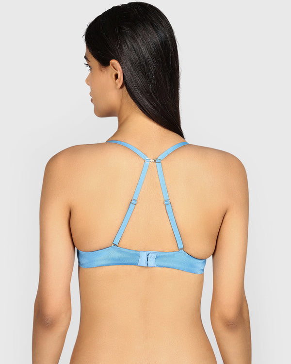 La Senza Hello Sugar Plunge Double Pushup Bra PACIFIC COAST / 34B