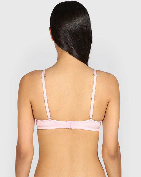 La Senza Beyond Sexy Plunge Gel Padding Bra  Micro Wired ICED LILAC / 34B