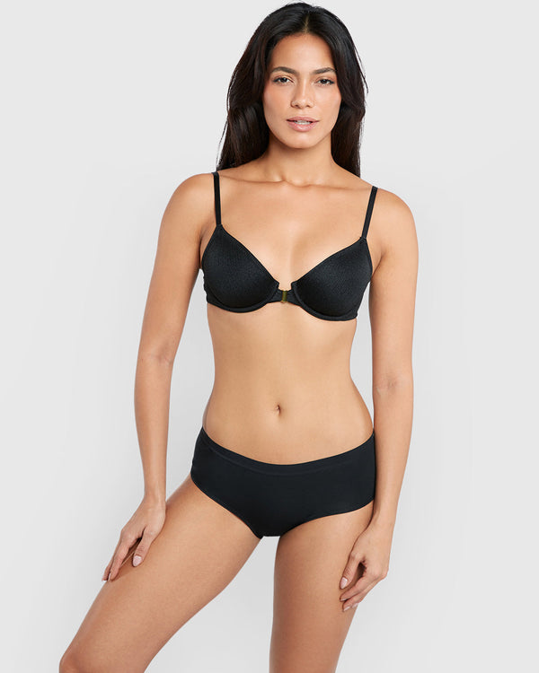 La Senza Sexy Sleep Costume Bra Black / M