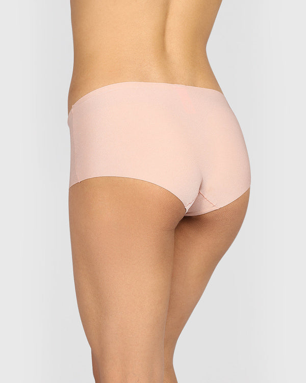 La Senza No Show Boyshort Panties  Microfabric EVENING BLUSH / M