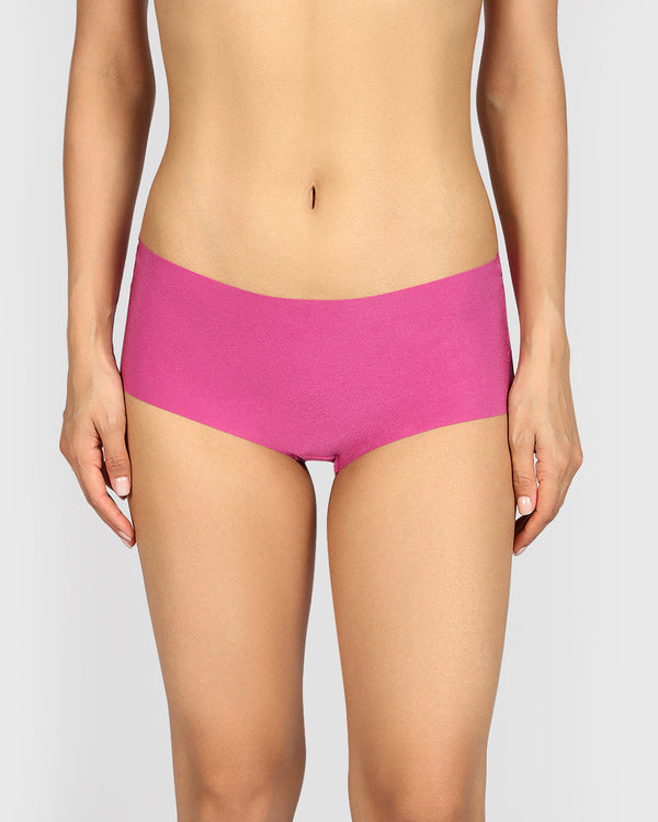 La Senza No Show Boyshort Panties  Microfabric ELECTRIC ROUGE / M