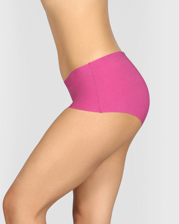 La Senza No Show Boyshort Panties  Microfabric ELECTRIC ROUGE / M