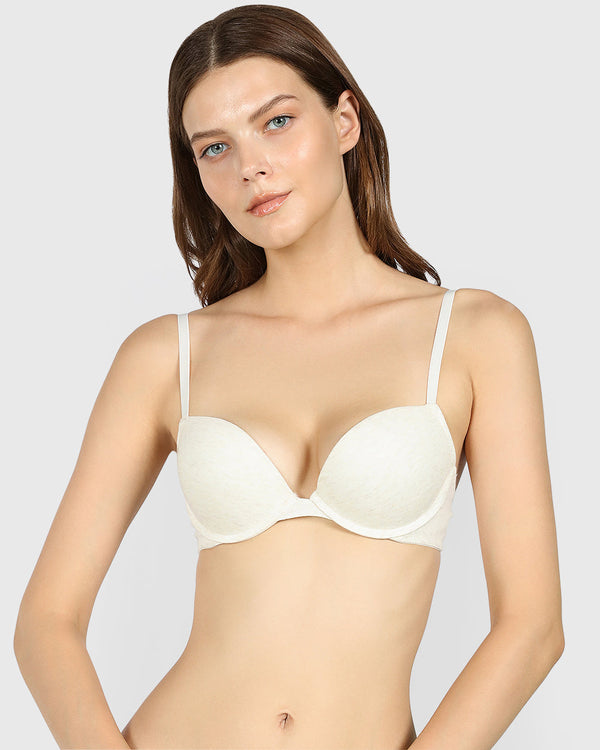 La Senza Trendy Plunge Bra Ivory / 34B