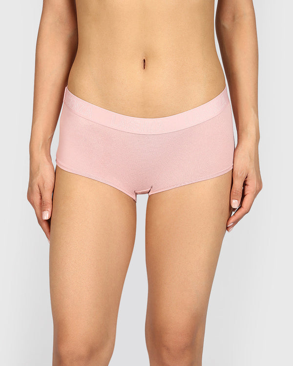La Senza Remix Boyshort Panties  Cotton Comfort ROYAL PINK / M