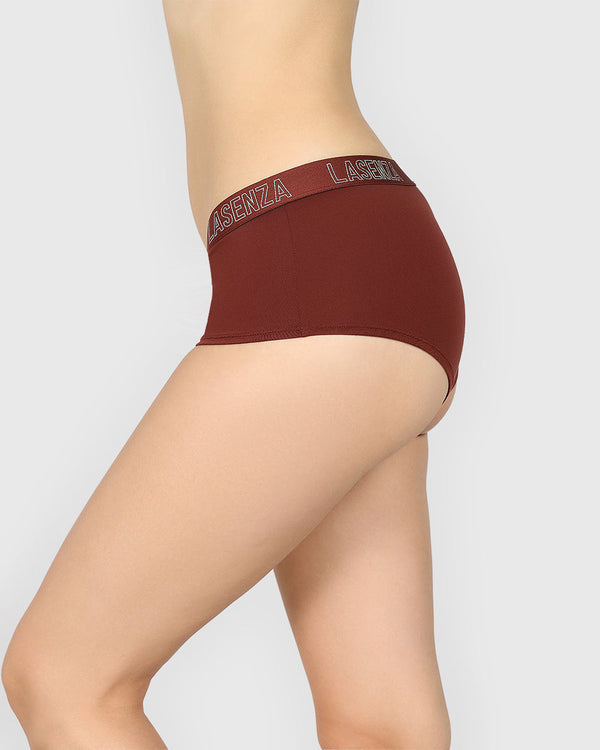 La Senza Trendy Boyshort Panty Brown / M
