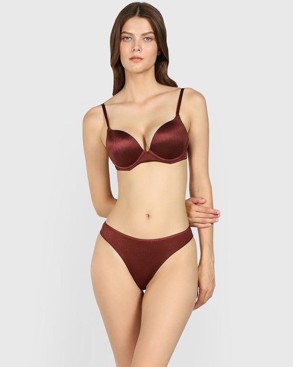 La Senza Diva Cheeky Panty Brown / M